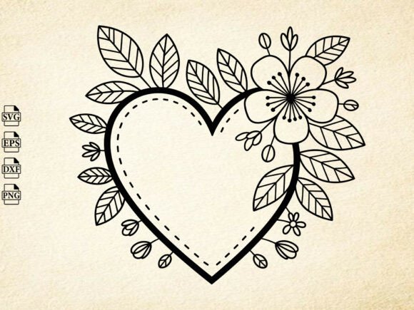 Download Heart Vector, Heart Silhouette,Heart Svg - Premium Bundle