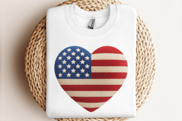 Download Yarn Patriotic American Flag Heart PNG - Premium Resources